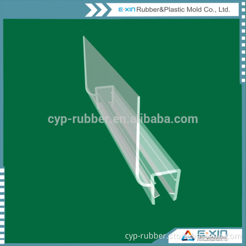 Top quality bathroom glass door rubber seal strip